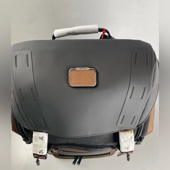 TUMI Alpha Bravo Expedition Flap Backpack - Black Onyx - Picture 6 of 8